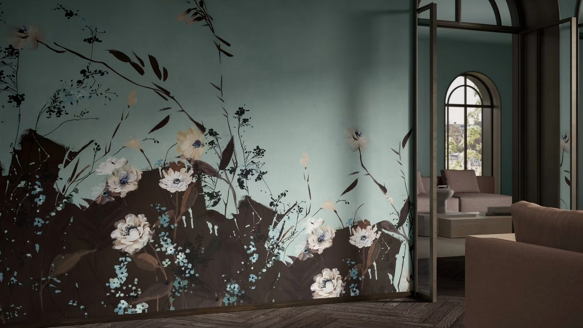 Carta da parati Siche Glamora