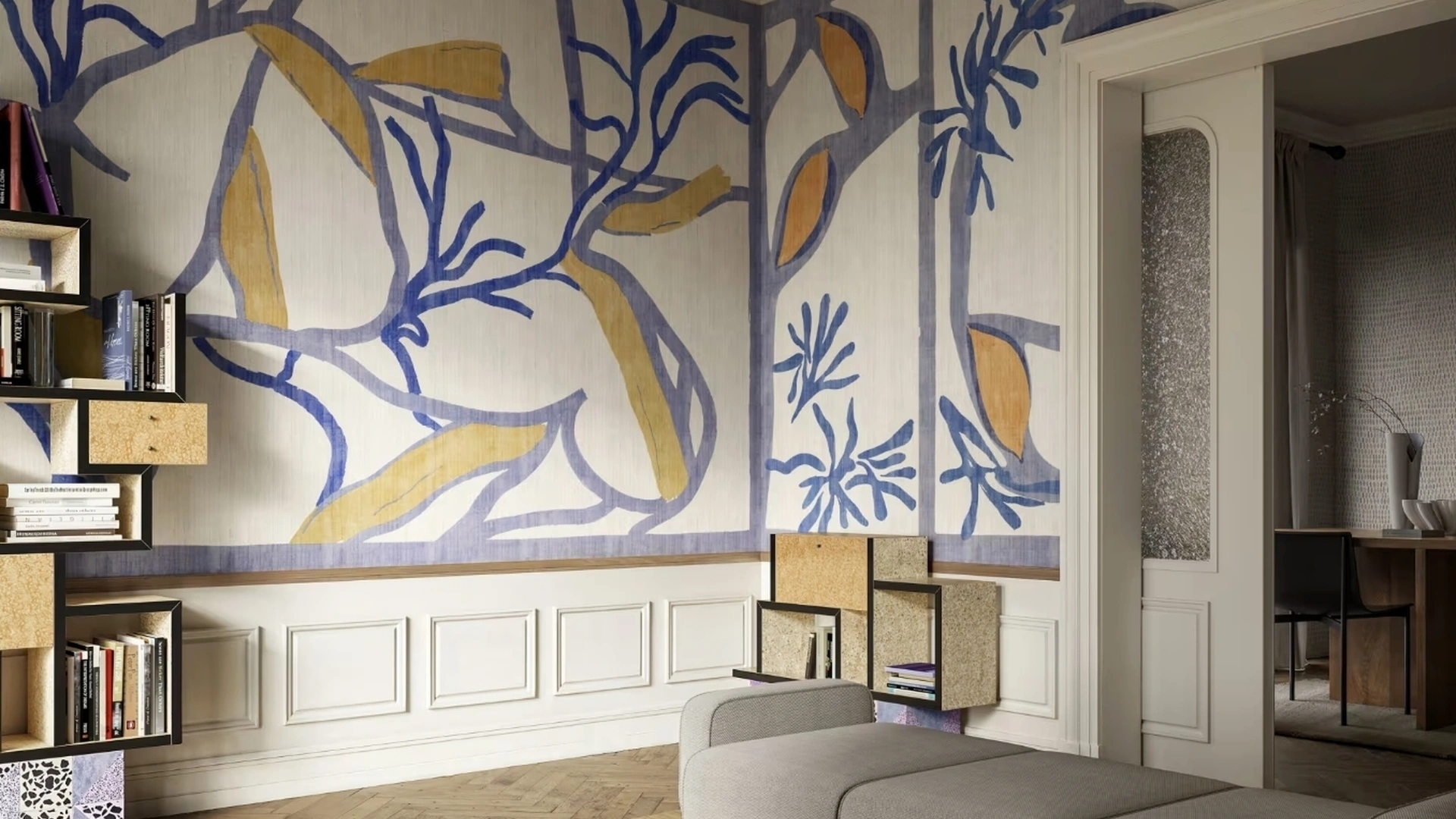 Carta da parati Zamia di Glamora