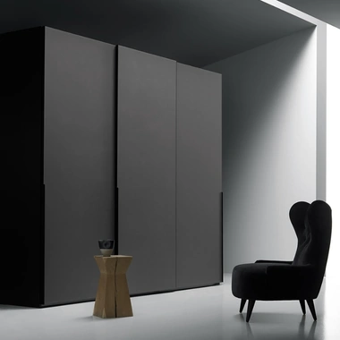Armadio con ante scorrevoli Aria Profilo di Kristalia