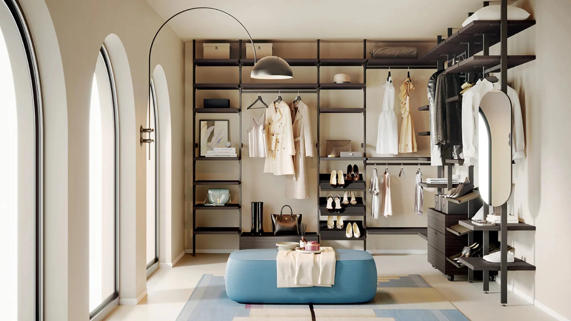 Cabina Armadio Axial System di Dielle Modus