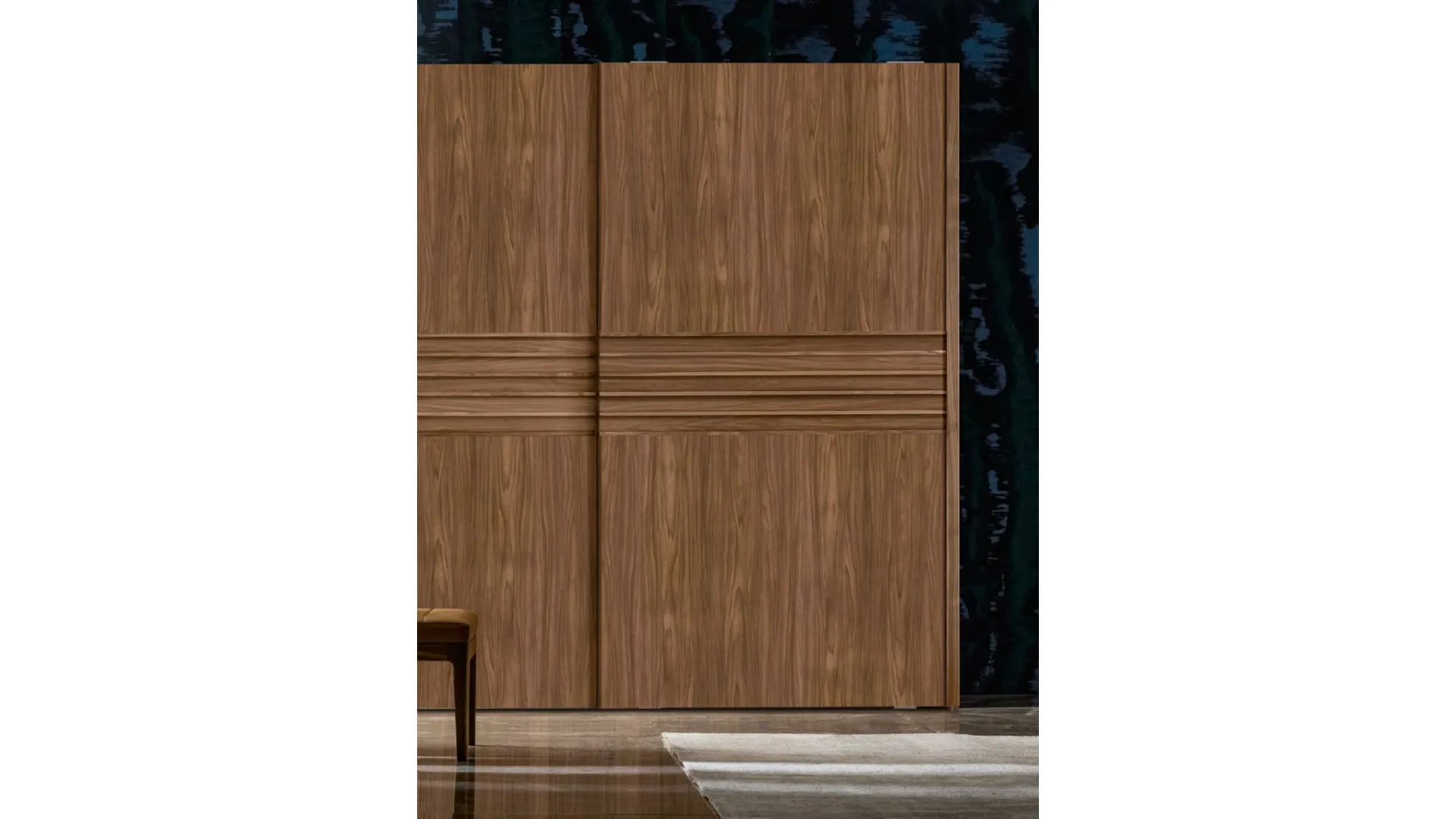 Armadio con ante scorrevoli in legno Hola di Modesign