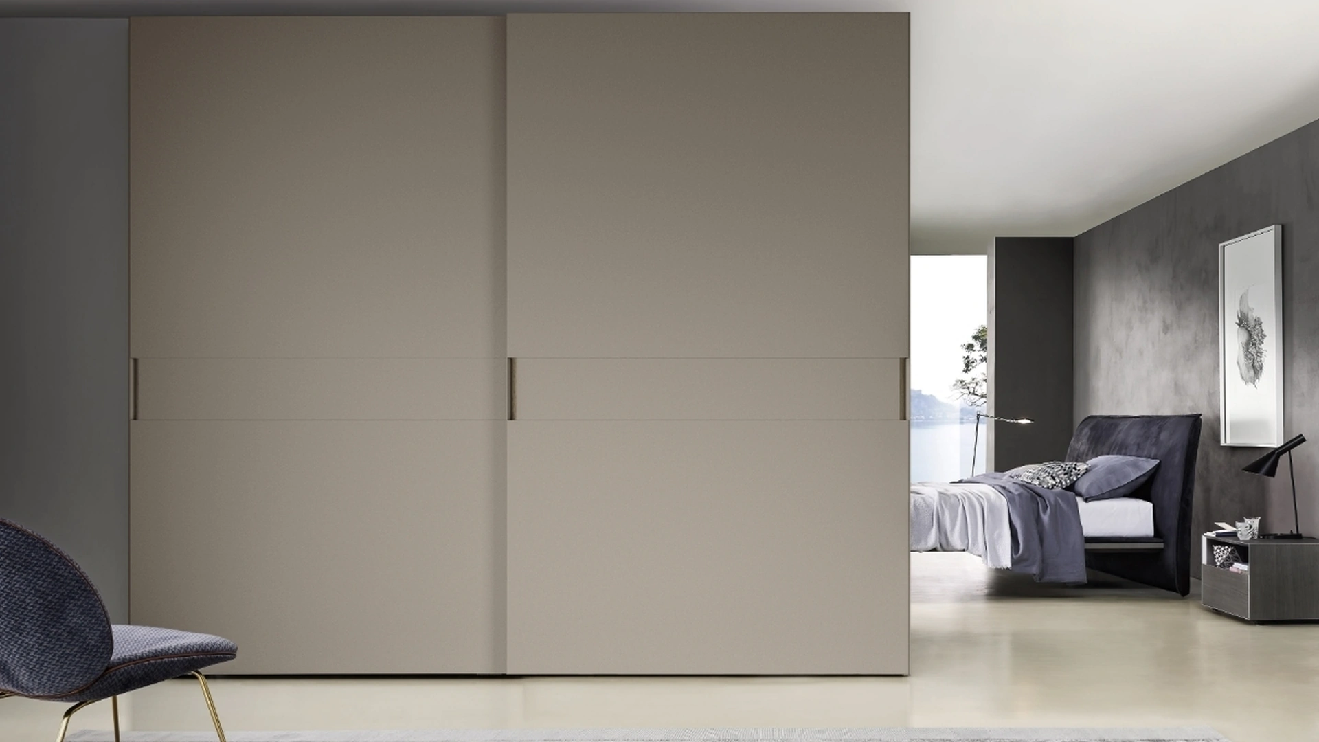 Armadio con ante scorrevoli Meridian di Sangiacomo