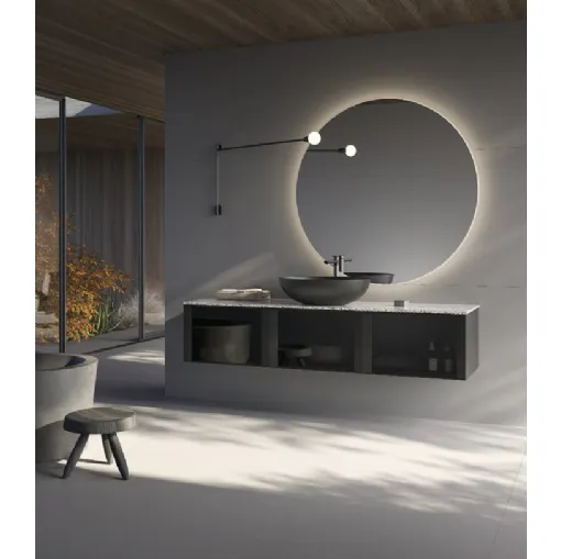 Mobile da Bagno sospeso CONVE V01 di Compab