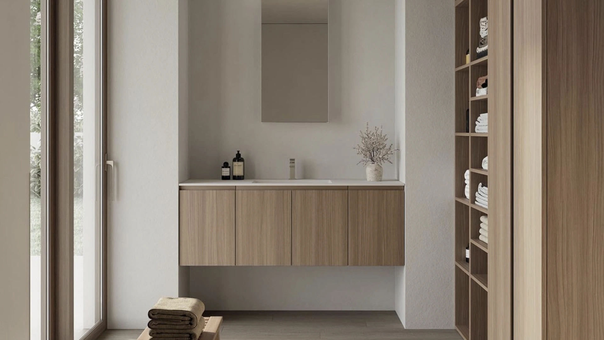 Mobile da Bagno sospeso INK NK011 di Compab