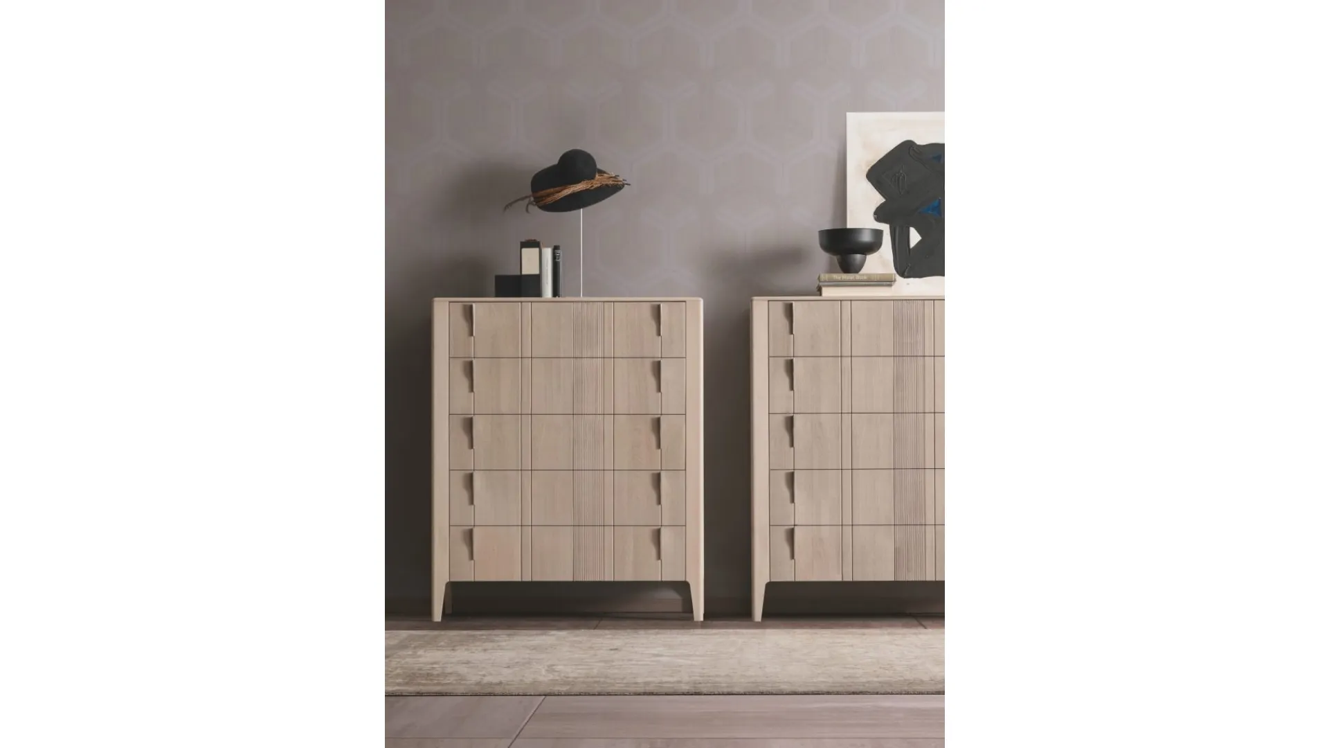 Cassettiera in legno Domino di Modesign