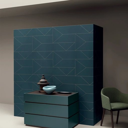 Comò Wafer di Kristalia