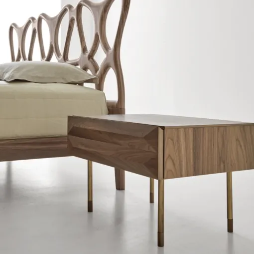 Comodino in legno York di Modesign