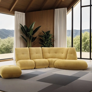 Divano angolare Cloud di Bruma