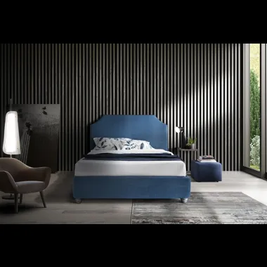 Letto con testiera Austin di Artigianaletti