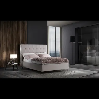Letto con testiera Domino Alto di Artigianaletti