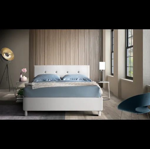 Letto con testiera Ischia di Artigianaletti