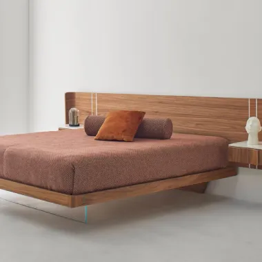 Letto Book Fluttuante in legno di Modesign