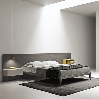 Letto Bun Sommier in legno di Kristalia