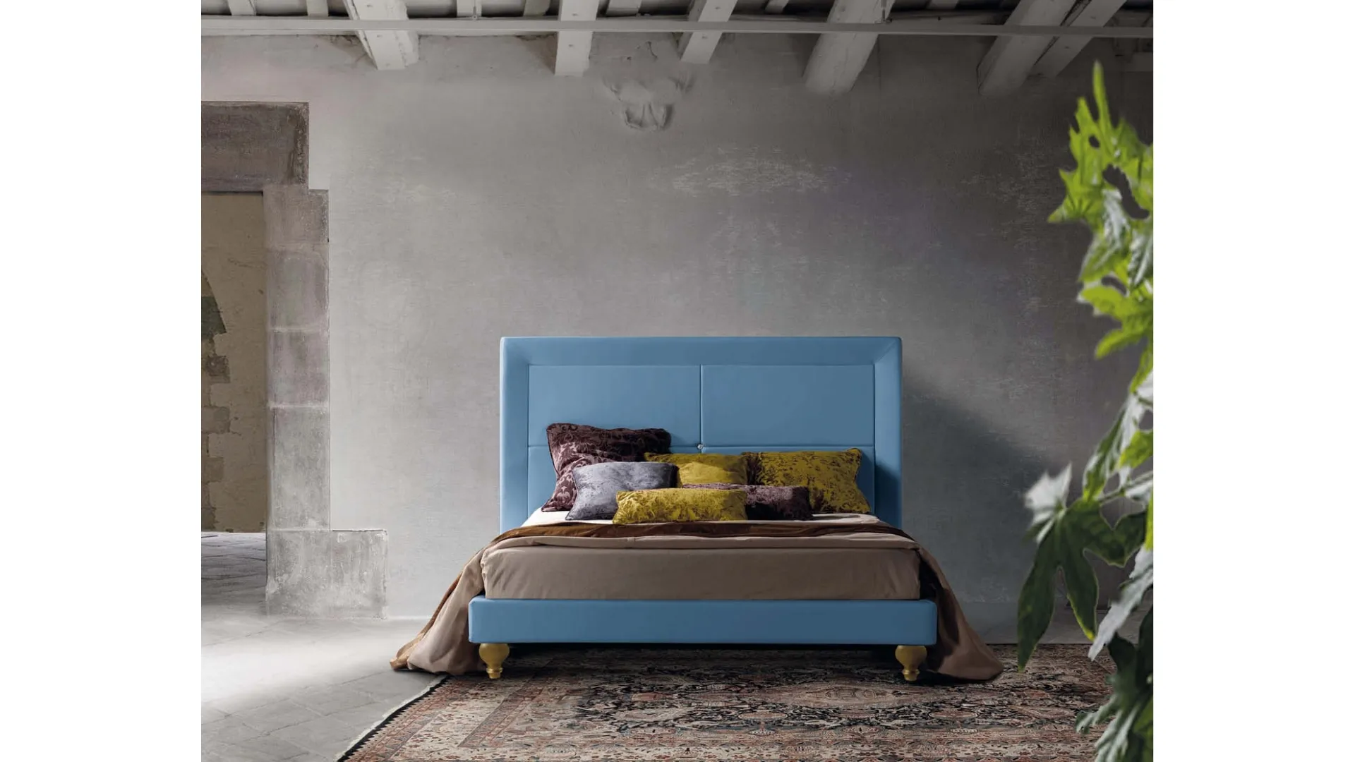 Letto con testiera Quadro di Lettissimi