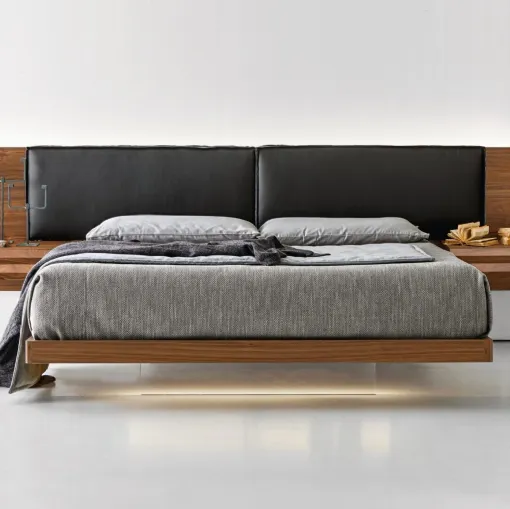 Letto York Soft Fluttuante di Modesign
