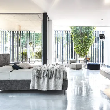Letto Poseidone Soft con box contenitore di Rosini Night