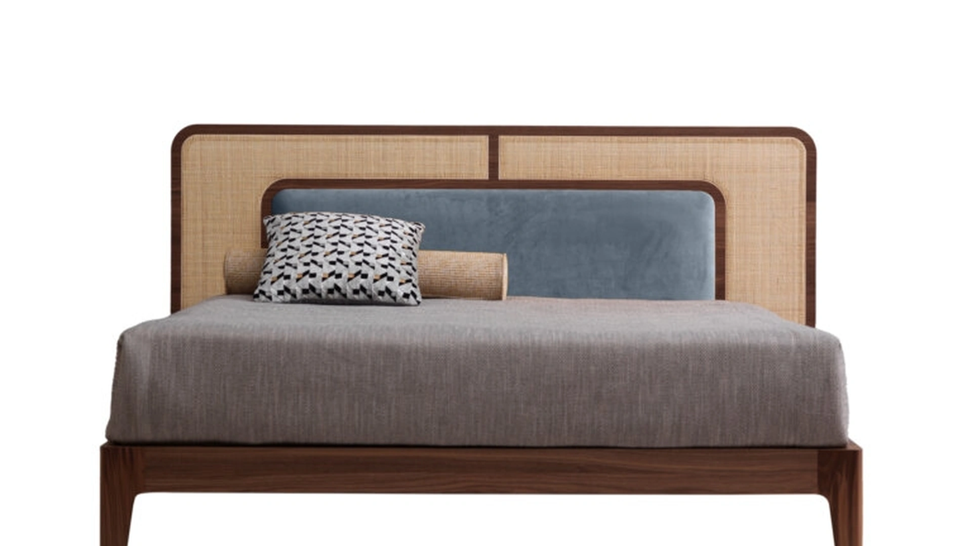 Letto in legno con testiera Shanghai di Modesign