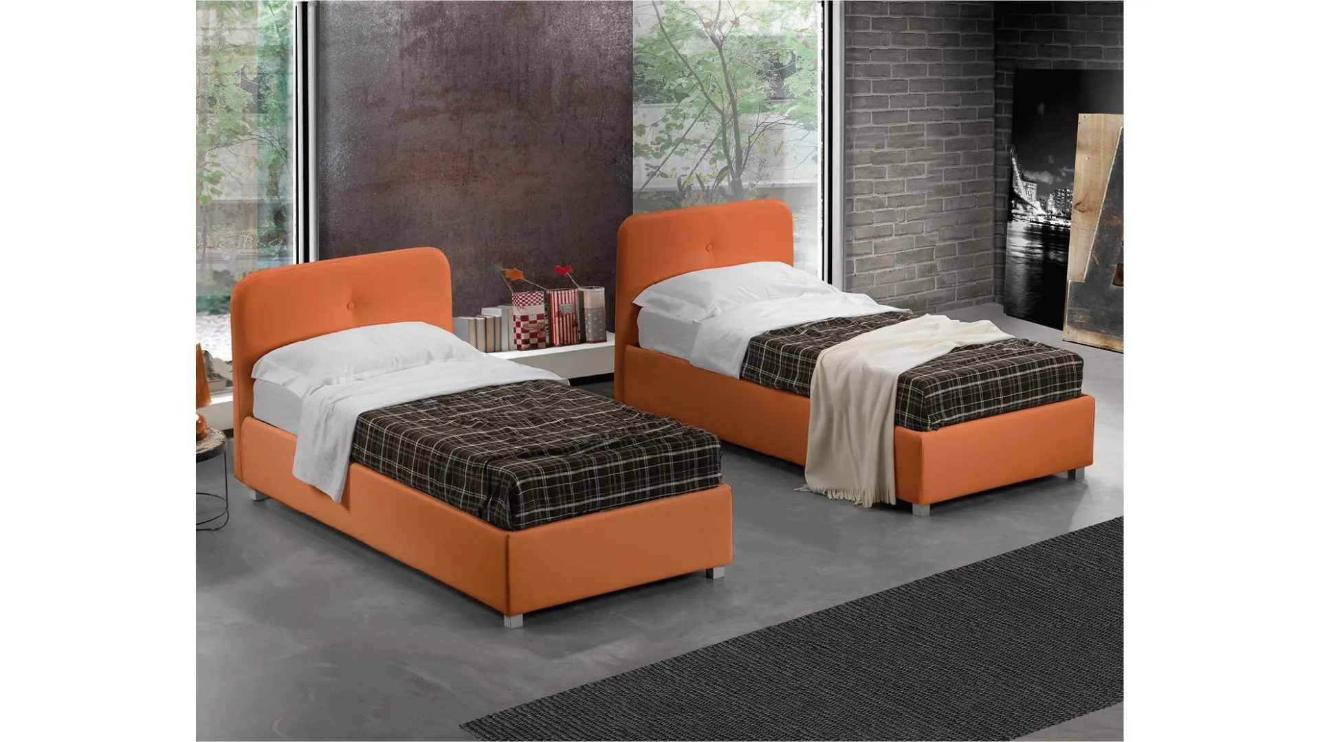 Letto singolo Orione di Lettissimi 