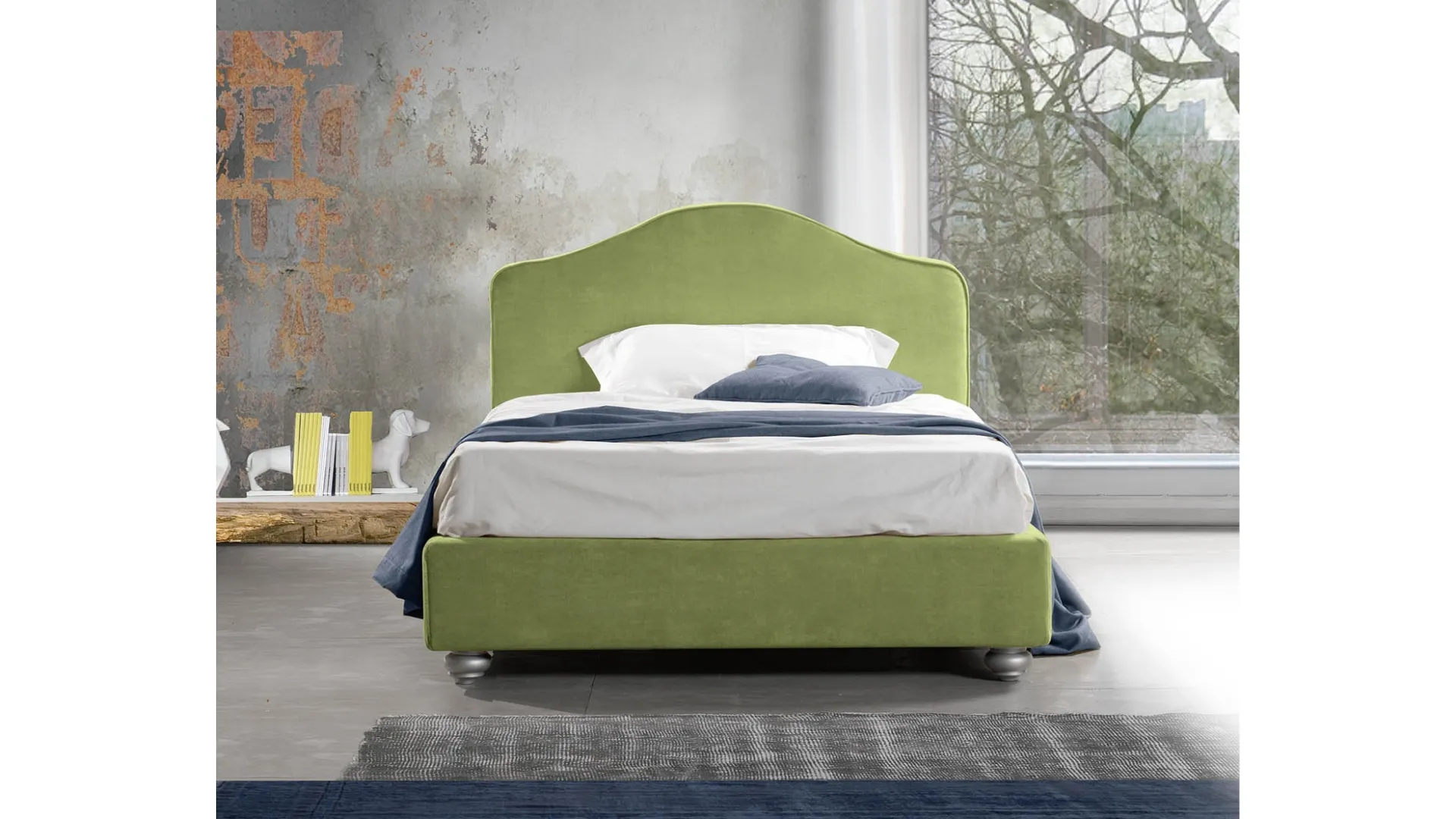 Letto singolo classico Romantico di Lettissimi 