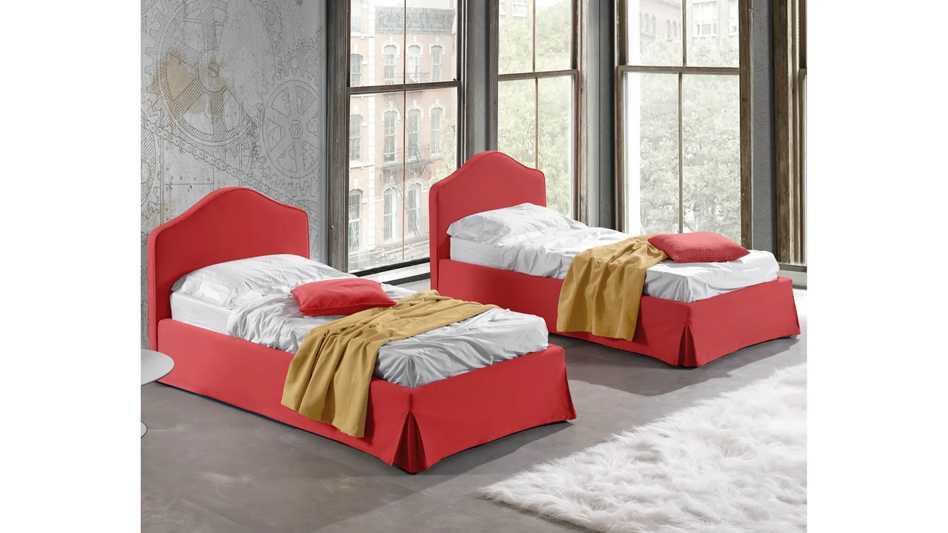 Letto singolo classico Romantico di Lettissimi 