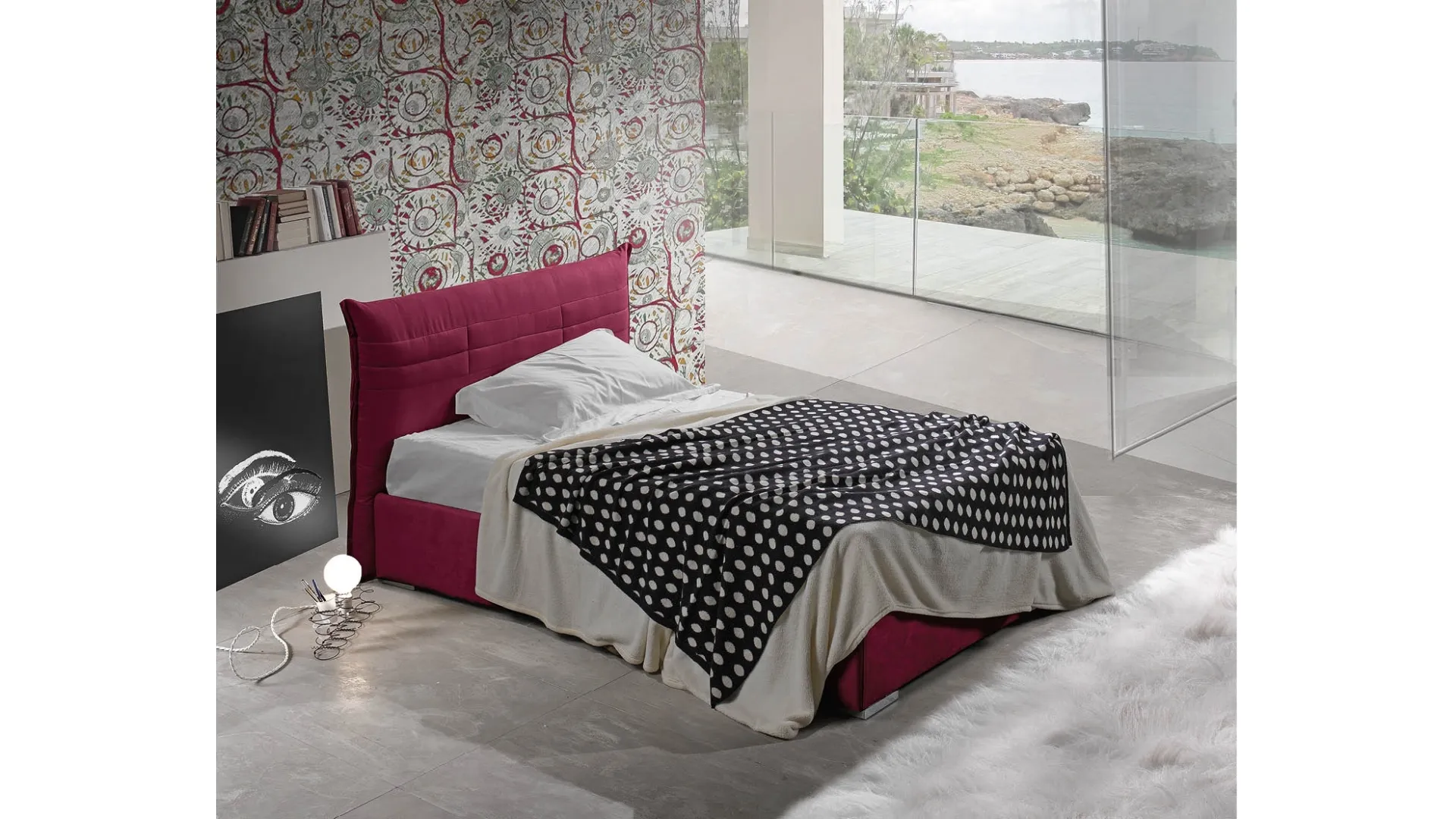 Letto singolo Zefiro di Lettissimi 