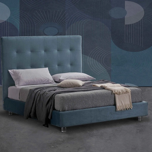 Letto con testiera Vela Alto di Lettissimi