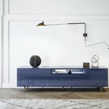 Madia Box 18 08 in laccato lucido di Novamobili