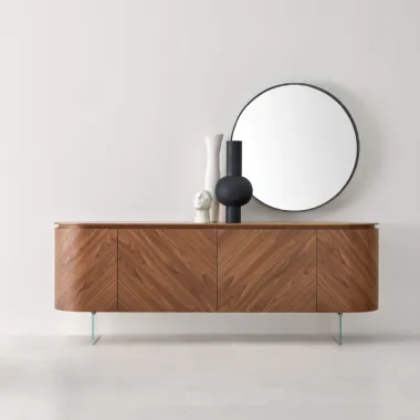 Madia in noce canaletto Opera di Modesign