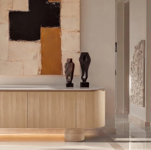Madia in rovere Soffio di Modesign