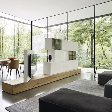 Mobile Porta Tv Tv Units Roto Lampo di Sangiacomo