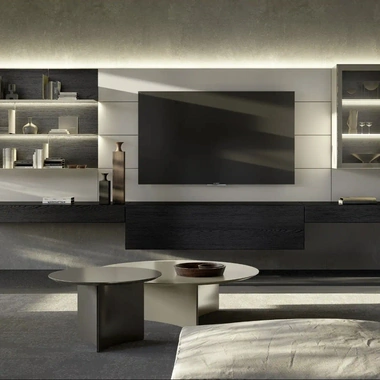 Parete Attrezzata Domino Boiserie 04 di Sangiacomo