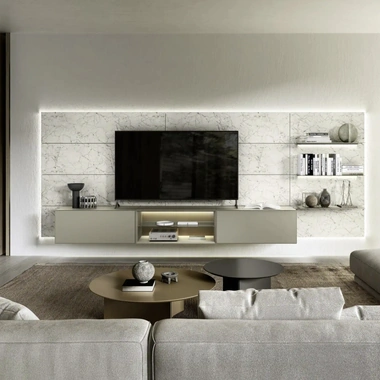 Parete Attrezzata Domino Boiserie 05 di Sangiacomo