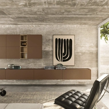 Parete Attrezzata Modula Composizione 03 di Snaidero