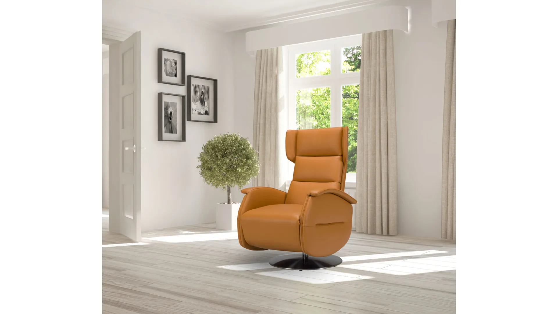 Poltrona Relax con alzapersona Ranger di Nicoletti Home