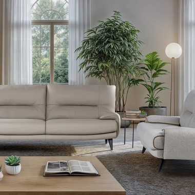 Divano lineare Banquette di Calia