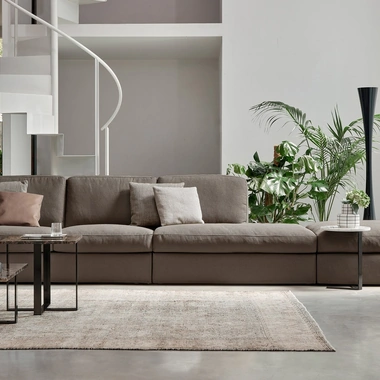 Divano lineare Oxford Regular di Rosini Divani