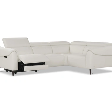 Divano relax Richmond in pelle di Nicoletti Home