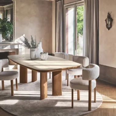 Sedia in tessuto Glen di Calligaris