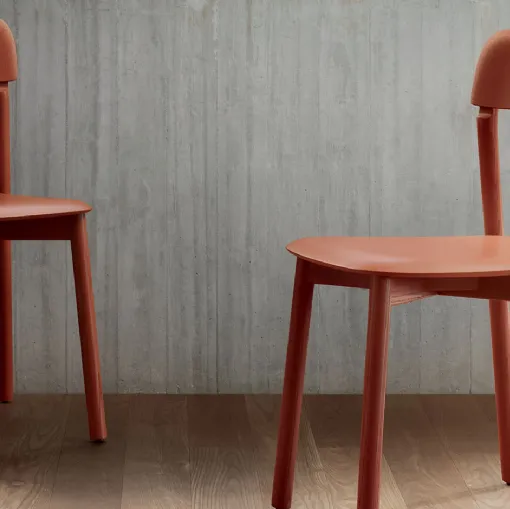 Sedia Go Di Calligaris – Struttura In Metallo Satinato E Sedile In Multistrato Laccato Bianco (altezza Seduta 46 Cm) - 5