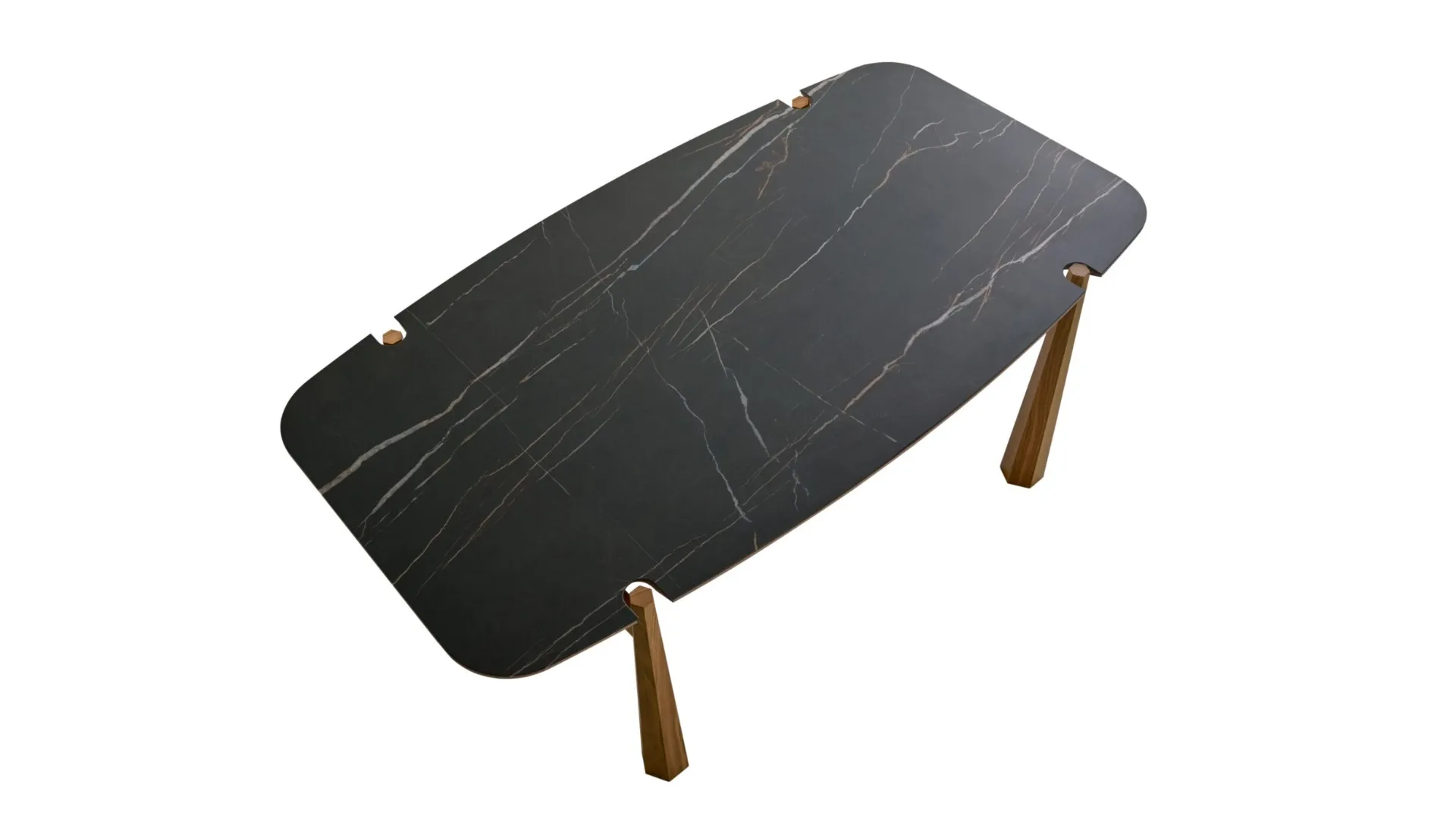Tavolo York con top in ceramica di Modesign