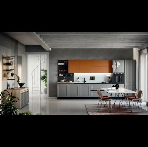 Cucina Classica lineare Asia 03 di Forma Cucine