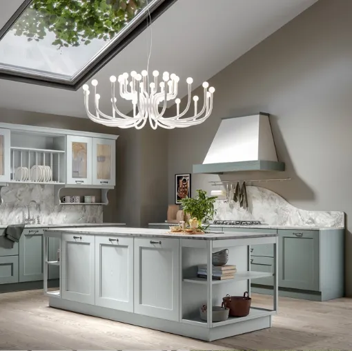 Cucina Classica Olimpia con isola di Home Cucine