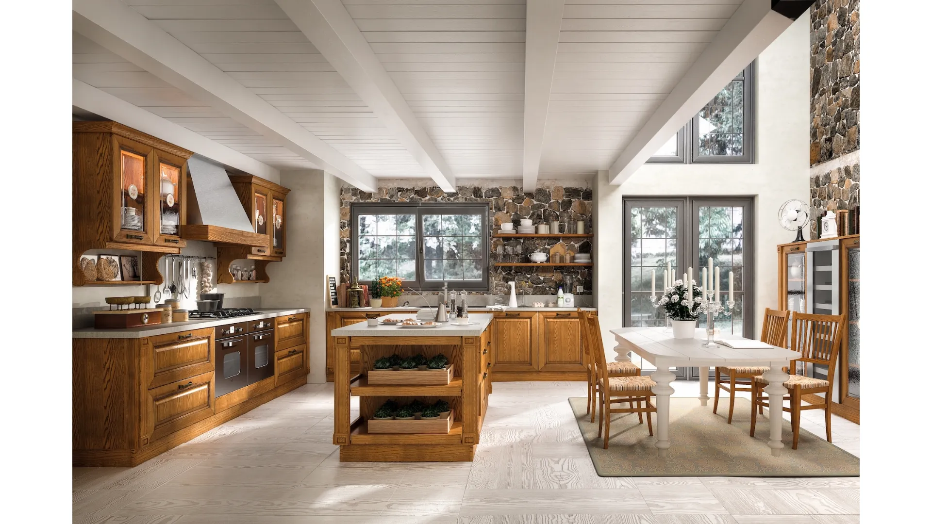 Cucina Classica Regale con isola di Home Cucine