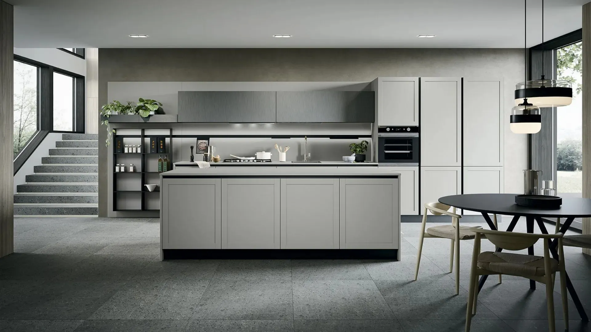 Cucina Classica con isola River 02 di Forma Cucine