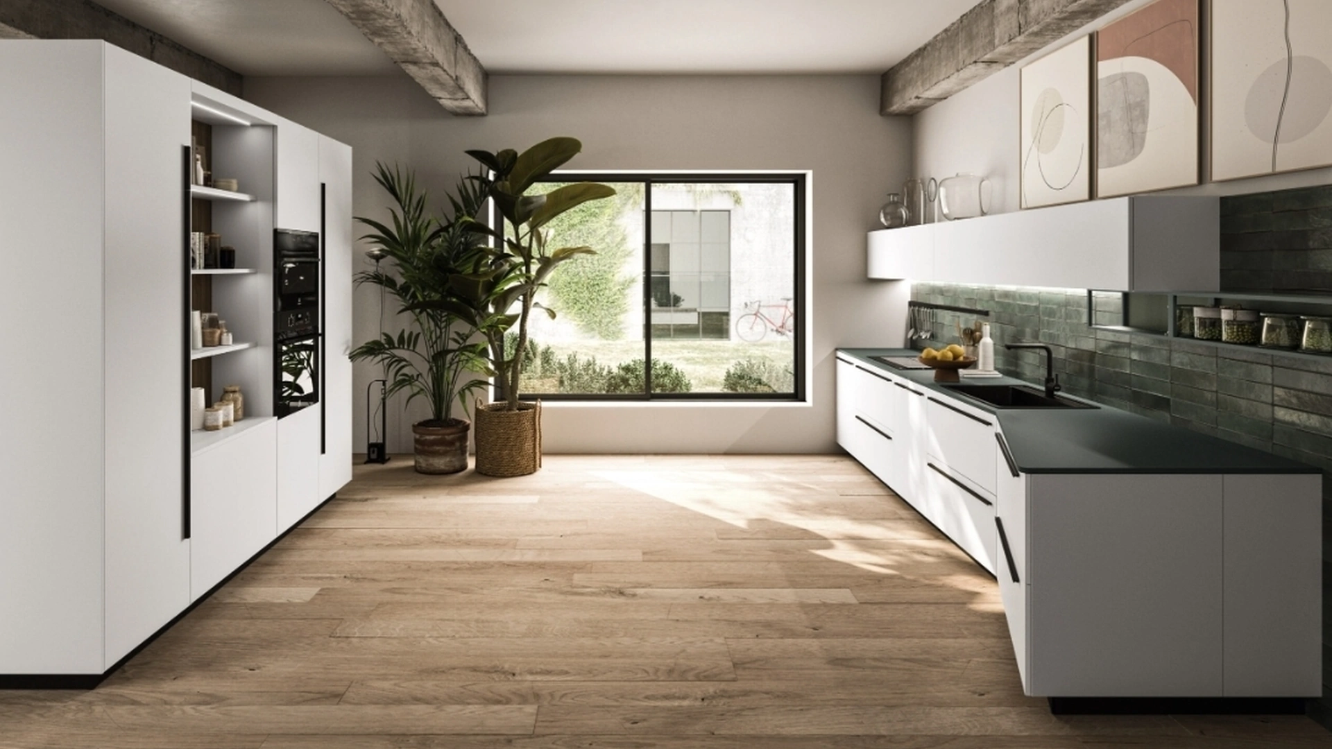 Cucina Design lineare Orbita 02 di Snaidero