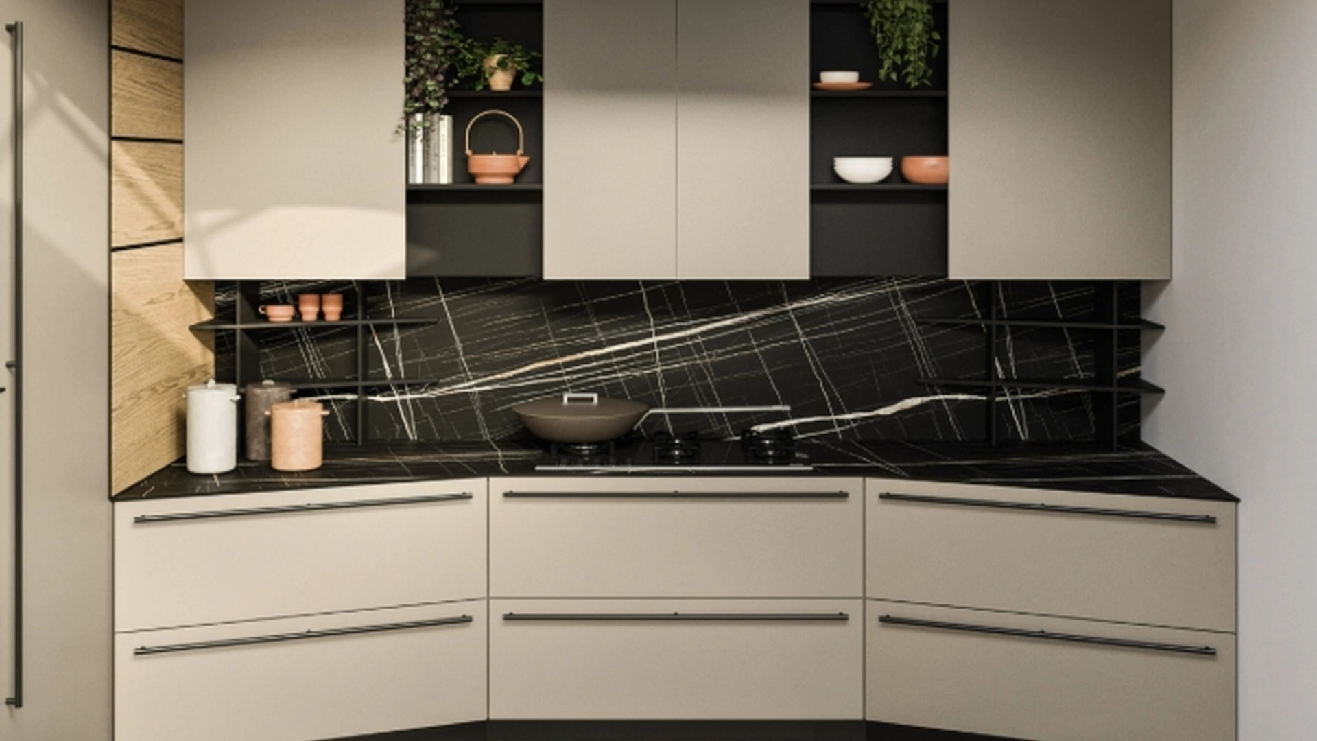 Cucina Design lineare Orbita 02 di Snaidero