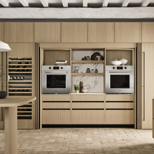 Cucina Design a scomparsa Quadra 02 di Snaidero