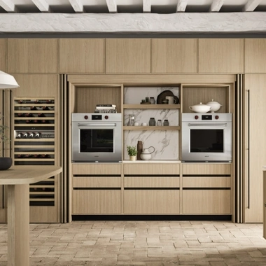 Cucina Design a scomparsa Quadra 02 di Snaidero