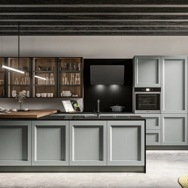 Cucina Moderna con penisola Frida 02 di Arredo3