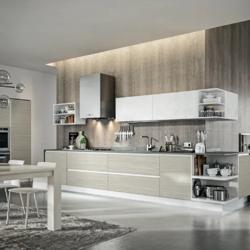 Cucina Moderna Cartesia angolare di Home Cucine